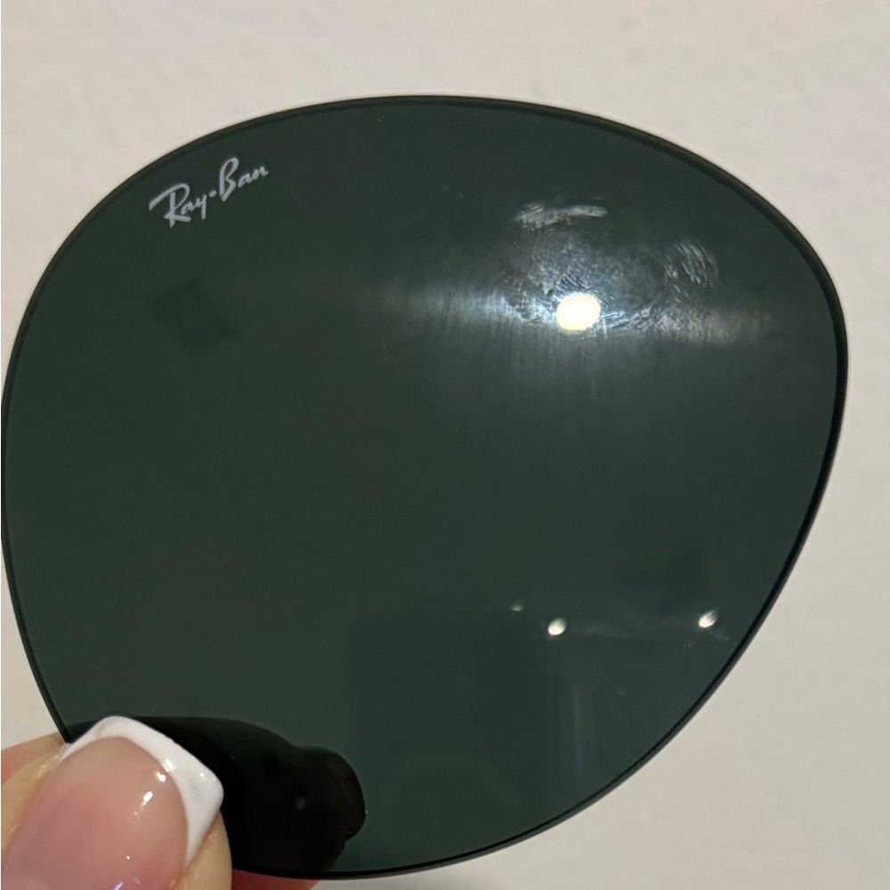 2 Ray-Ban Dark Green Replacement Lenses